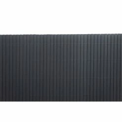 Outlet 💯 Eden 1.8 X 3m Charcoal PVC Garden Screening With Capping - To Australia 🎉