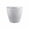 Promo 👏 Eden 22cm White Stonelite Round Self Watering Planter - To Australia 😀 -Eden shop 3de71e8ad39e4b749b2c6d48e59b61e4