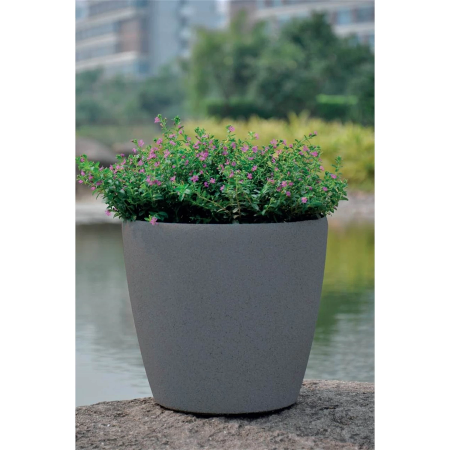 Deals 😉 Australia Only - EDEN 35 X 33cm Granite Self Watering Round Planter ⌛ 5 Deals 😉 Australia Only - EDEN 35 X 33cm Granite Self Watering Round Planter ⌛ - Image 3