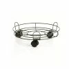Promo ❤️ Australia Sale - EDEN 33cm Round Pot Plant Trolley With Rails Black 🥰 -Eden shop 5ea57e5b95ae4f49910775af6978bc01