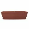 Hot Sale 🔔 Australia Only - EDEN 60cm Terracotta Roman Self Watering Trough Planter 💯 -Eden shop 70377c549ec143d287f7e8b2b33960b8