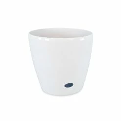Discount 🥰 Eden 22cm White Round Self Watering Planter - To Australia 🥰