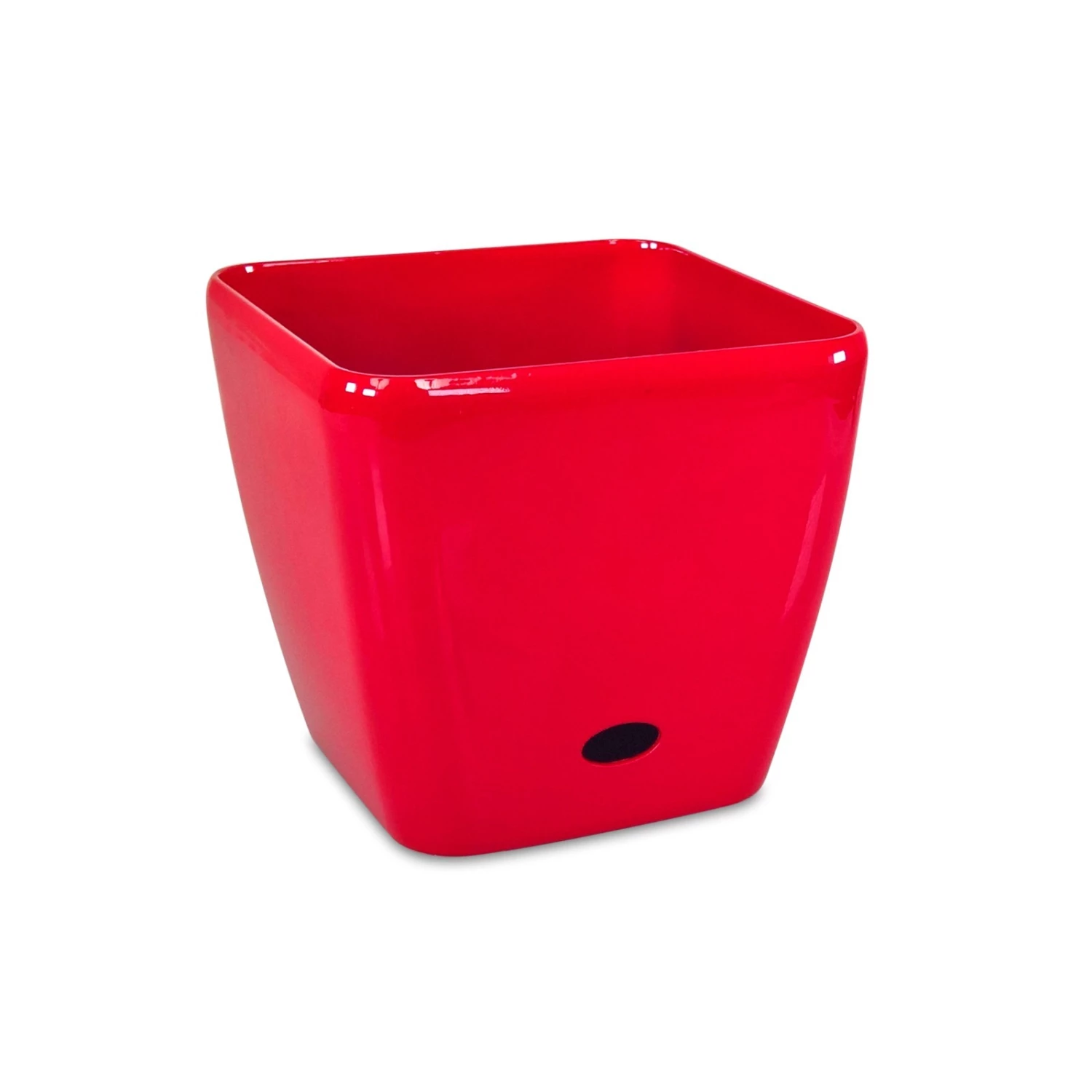 Best Pirce 😀 Eden 28cm Red Square Self Watering Planter - To Australia 🔥 3 Best Pirce 😀 Eden 28cm Red Square Self Watering Planter - To Australia 🔥
