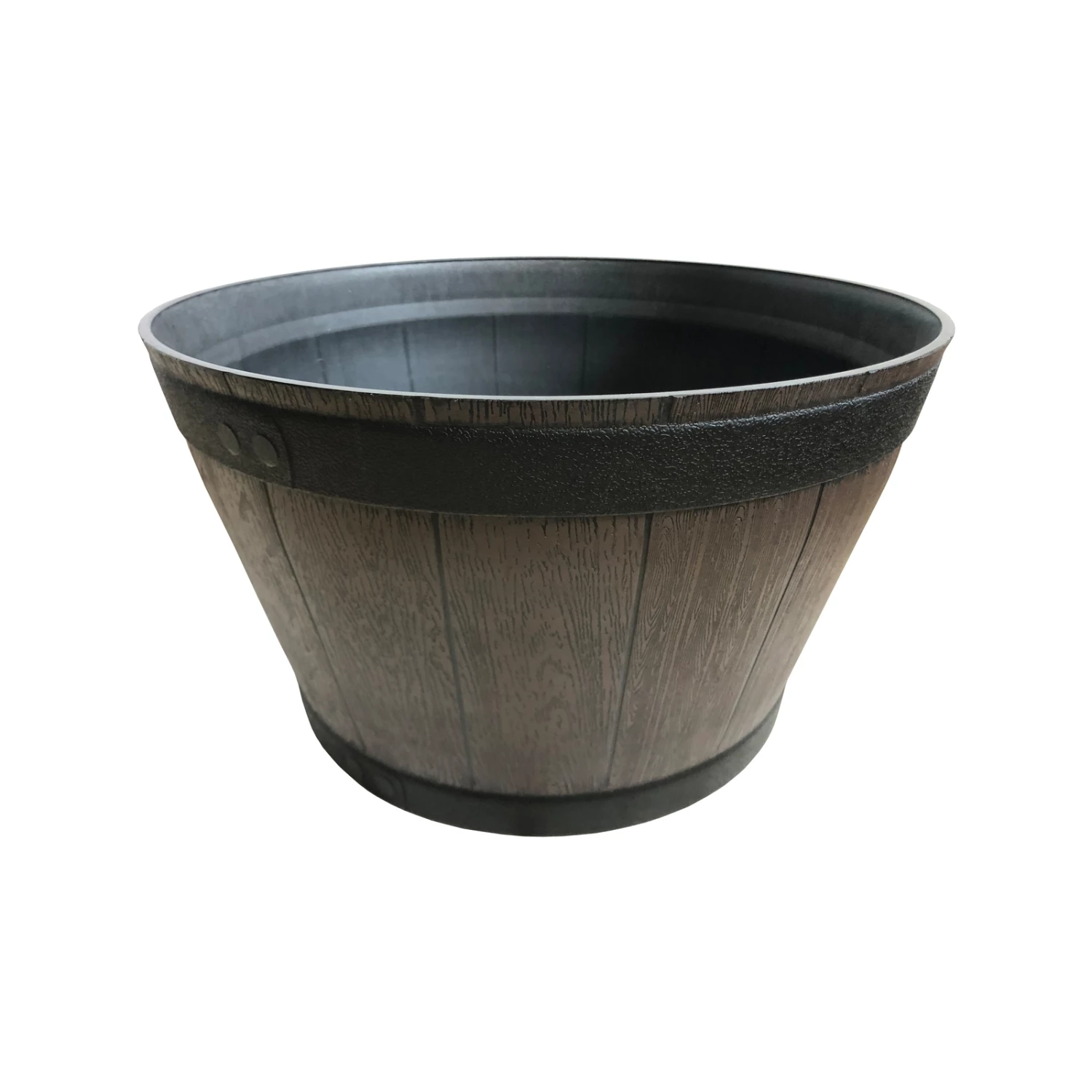 Promo π₯° Eden 52 X 31cm Resin Whiskey Barrel Planter - To Australia π 3 Promo π₯° Eden 52 X 31cm Resin Whiskey Barrel Planter - To Australia π