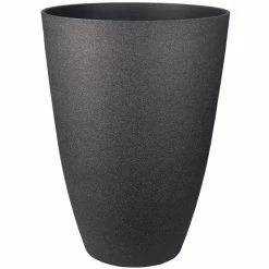 Best deal 👍 EDEN 40cm Black Tall Faux Planter - To Australia 💯